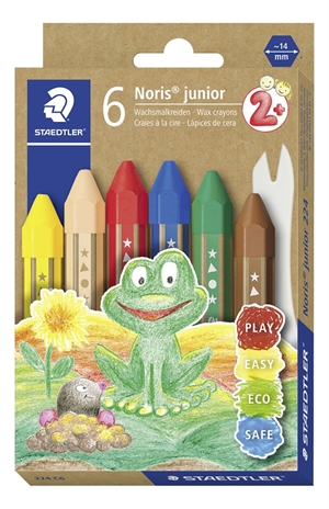 Staedtler Waskrijt Noris Junior set (6)